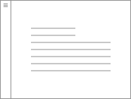 header side hidden